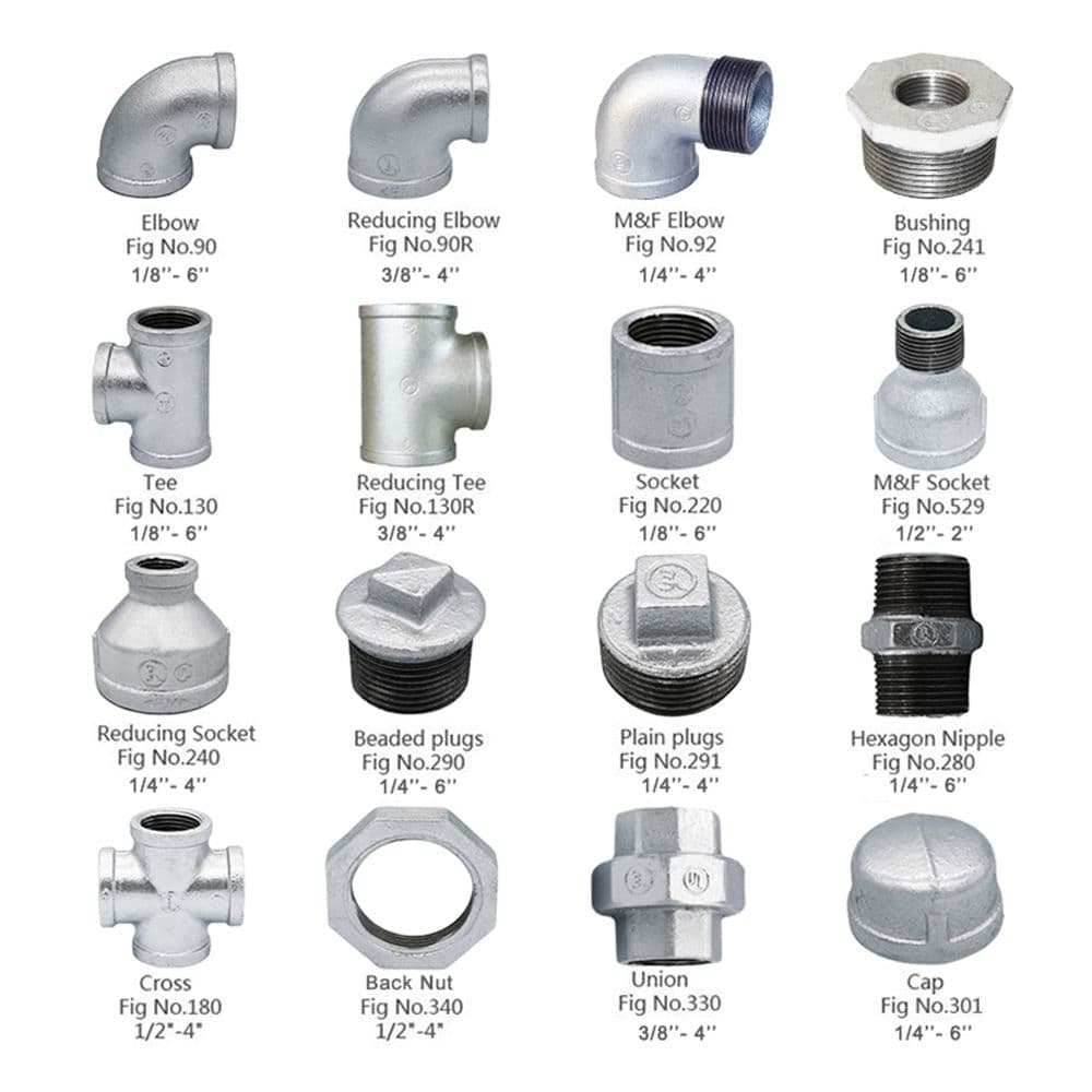 GI pipe fittings