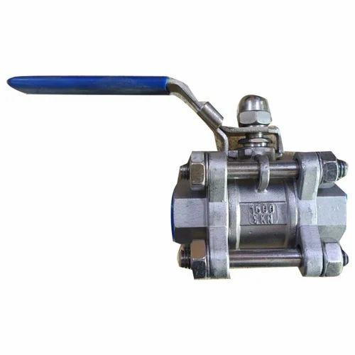 Stainless Steel 3 Piece Ball Valve